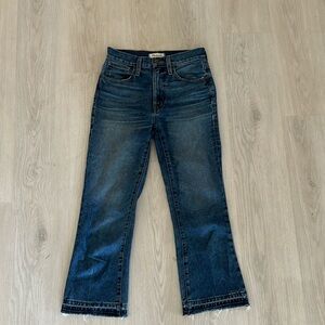 Madewell cropped jeans